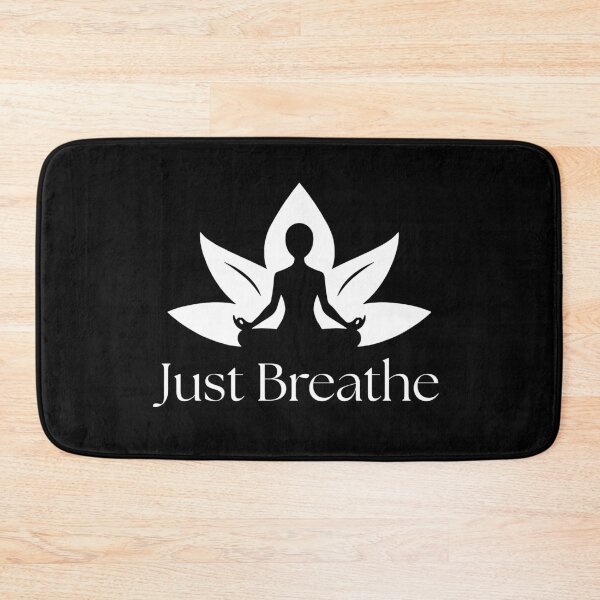 Item preview, Just Breathe - white designed and sold by VasInd.