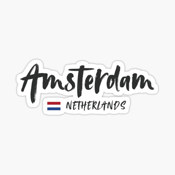 Aperçu de l'œuvre Amsterdam - Pays-Bas créée et vendue par StudioRedKoala.