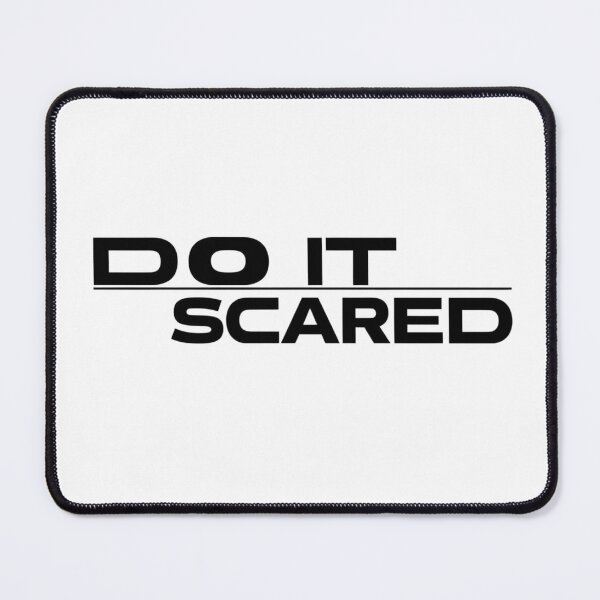 Item preview, Do It Even If You're Afraid – Minimalist Motivational Quote designed and sold by StormArte.