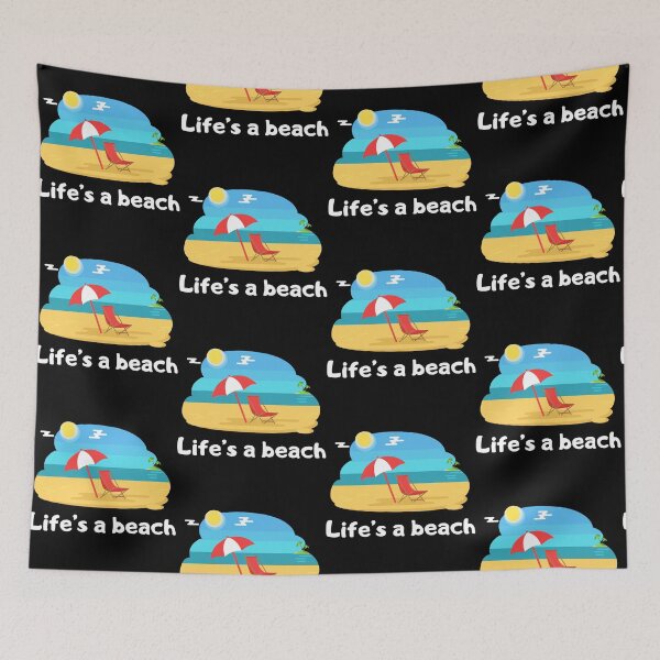 Item preview, Life's a beach - white designed and sold by VasInd.