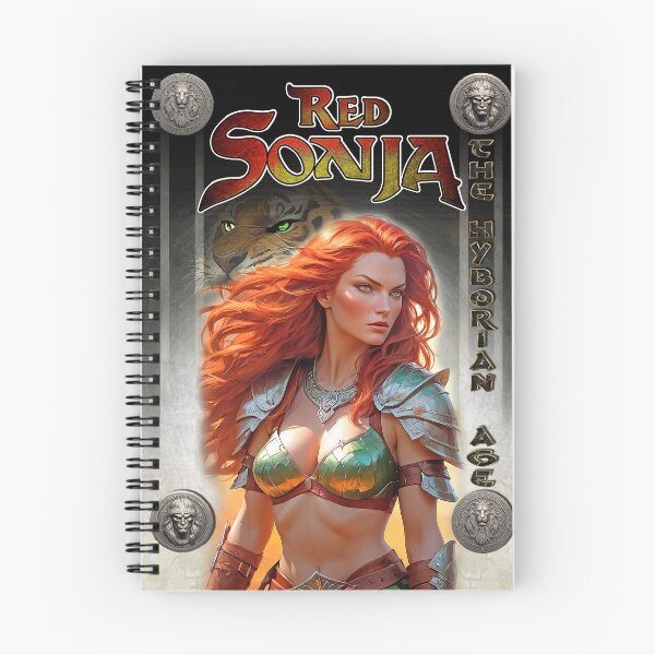 Artikelvorschau, Red Sonja von Dimitrije Kebara entworfen und verkauft von Dimisbarbarian.