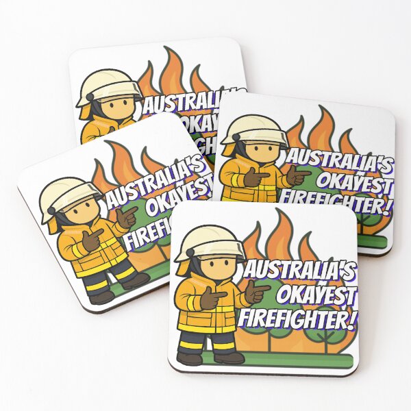 Item preview, Australia's Okayest Firefighter - Rural designed and sold by Flashover.