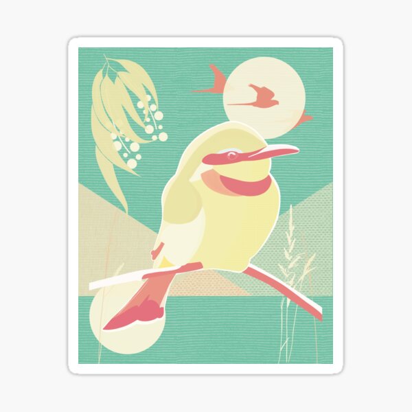 Item preview, Rainbow bee eater 2 designed and sold by Old Friends.