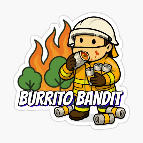 Artikel-Vorschau von Der Burrito-Bandit!, designt und verkauft von Flashover.