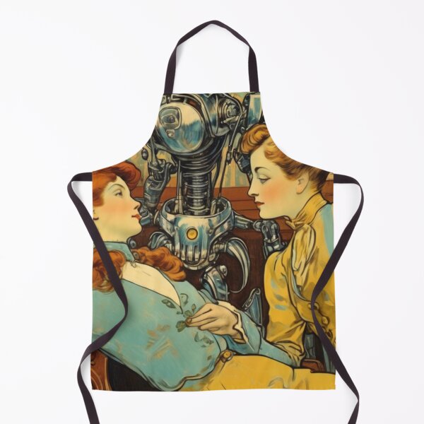 Item preview, Robot Love Art Illustrations from the 1800s | #1 designed and sold by NickWhittleArt.