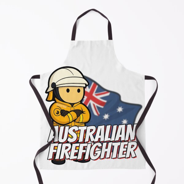 Artikelvorschau, Australischer Feuerwehrmann - Ländlich entworfen und verkauft von Flashover.