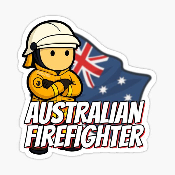 Artikel-Vorschau von Australischer Feuerwehrmann - Ländlich, designt und verkauft von Flashover.