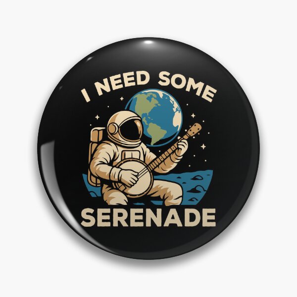 Item preview, Astronaut Banjo Serenade Cosmic Sound designed and sold by Blok45.