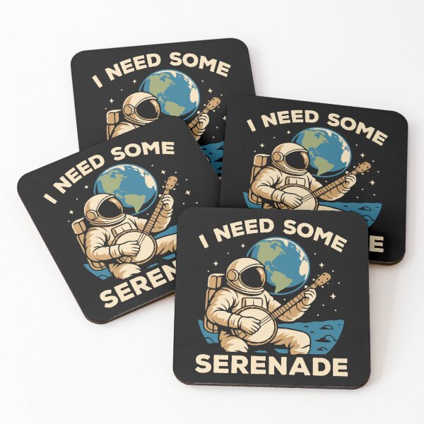 Item preview, Astronaut Banjo Serenade Cosmic Sound designed and sold by Blok45.
