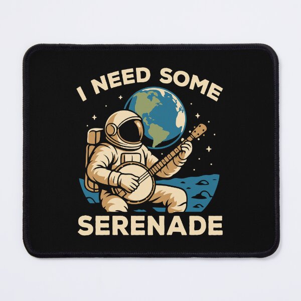 Item preview, Astronaut Banjo Serenade Cosmic Sound designed and sold by Blok45.