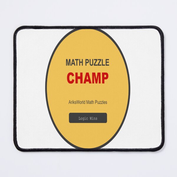 Item preview, AriksWorld Puzzle Badge — Logic Wins designed and sold by ariksworld.