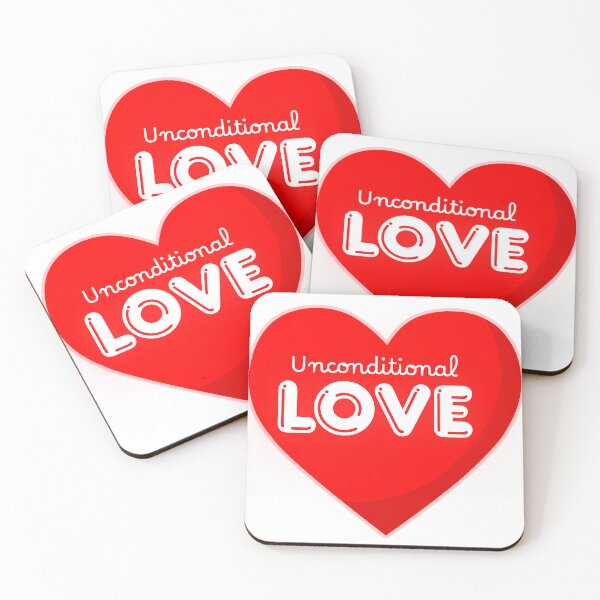 Item preview, Unconditional Love – Heartfelt Minimalist Typography T-Shirt designed and sold by Cobblerj.