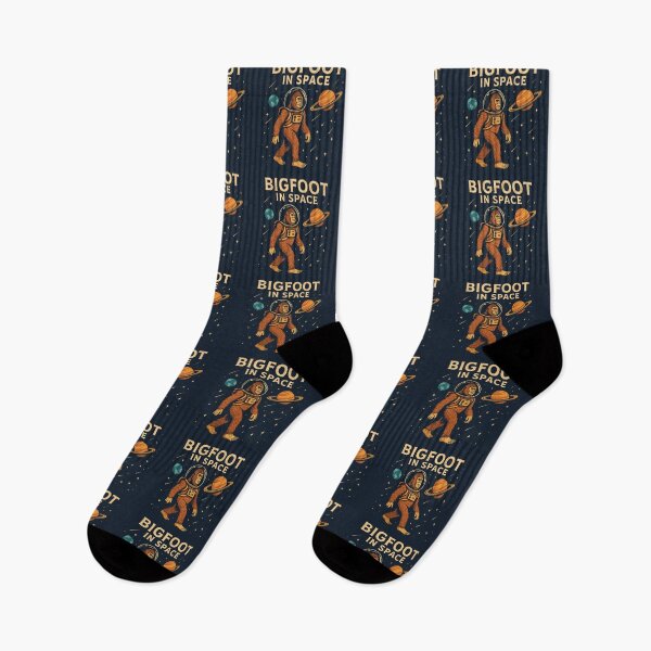 Item preview, Bigfoot in Space – Cosmic Cryptid Adventure designed and sold by MarylinMonroeMi.
