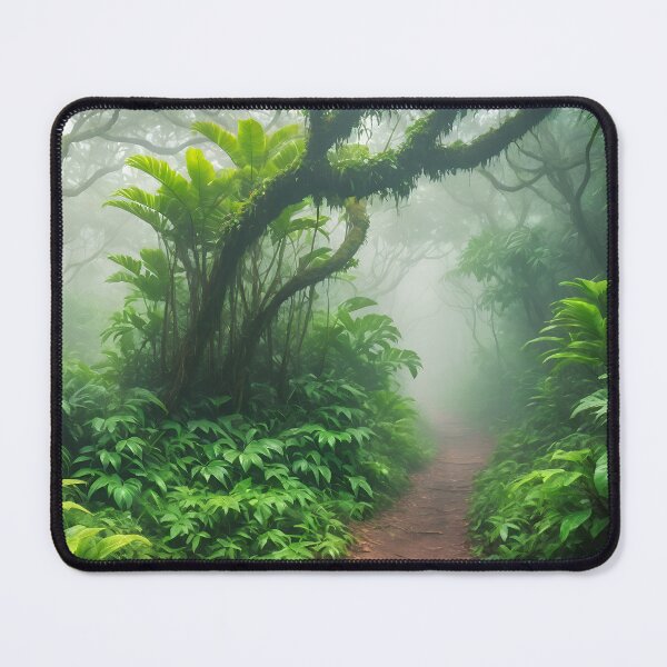 Item preview, Misty Jungle Path designed and sold by NeoHues.