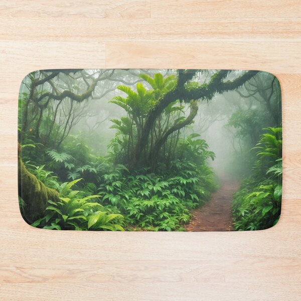 Item preview, Misty Jungle Path designed and sold by NeoHues.