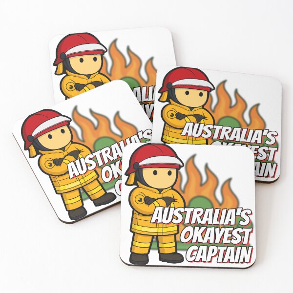 Item preview, Australia's Okayest Captain - Rural designed and sold by Flashover.