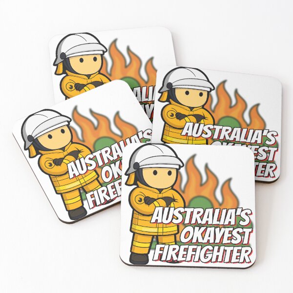 Item preview, Australia's Okayest Firefighter - Rural designed and sold by Flashover.