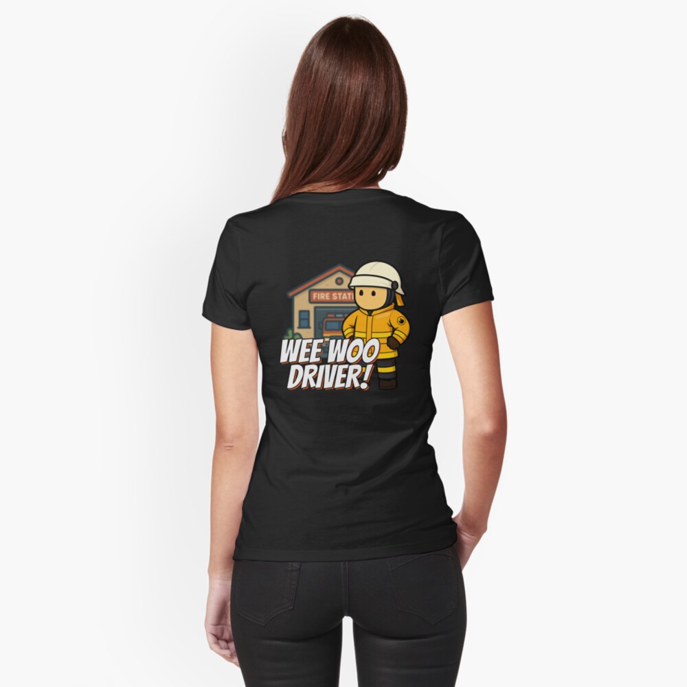 Item preview, Fitted T-Shirt designed and sold by Flashover.