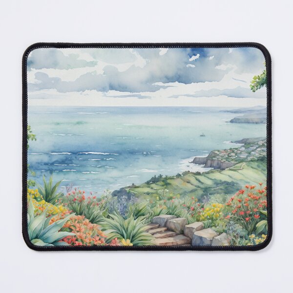 Item preview, Serene Coastal Vista designed and sold by NeoHues.