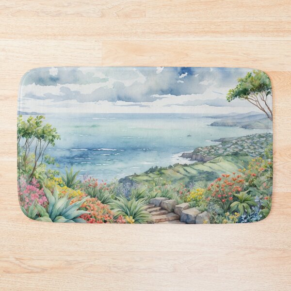 Item preview, Serene Coastal Vista designed and sold by NeoHues.