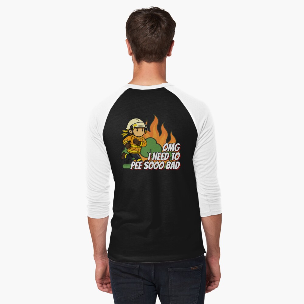 Item preview, Baseball ¾ Sleeve T-Shirt designed and sold by Flashover.