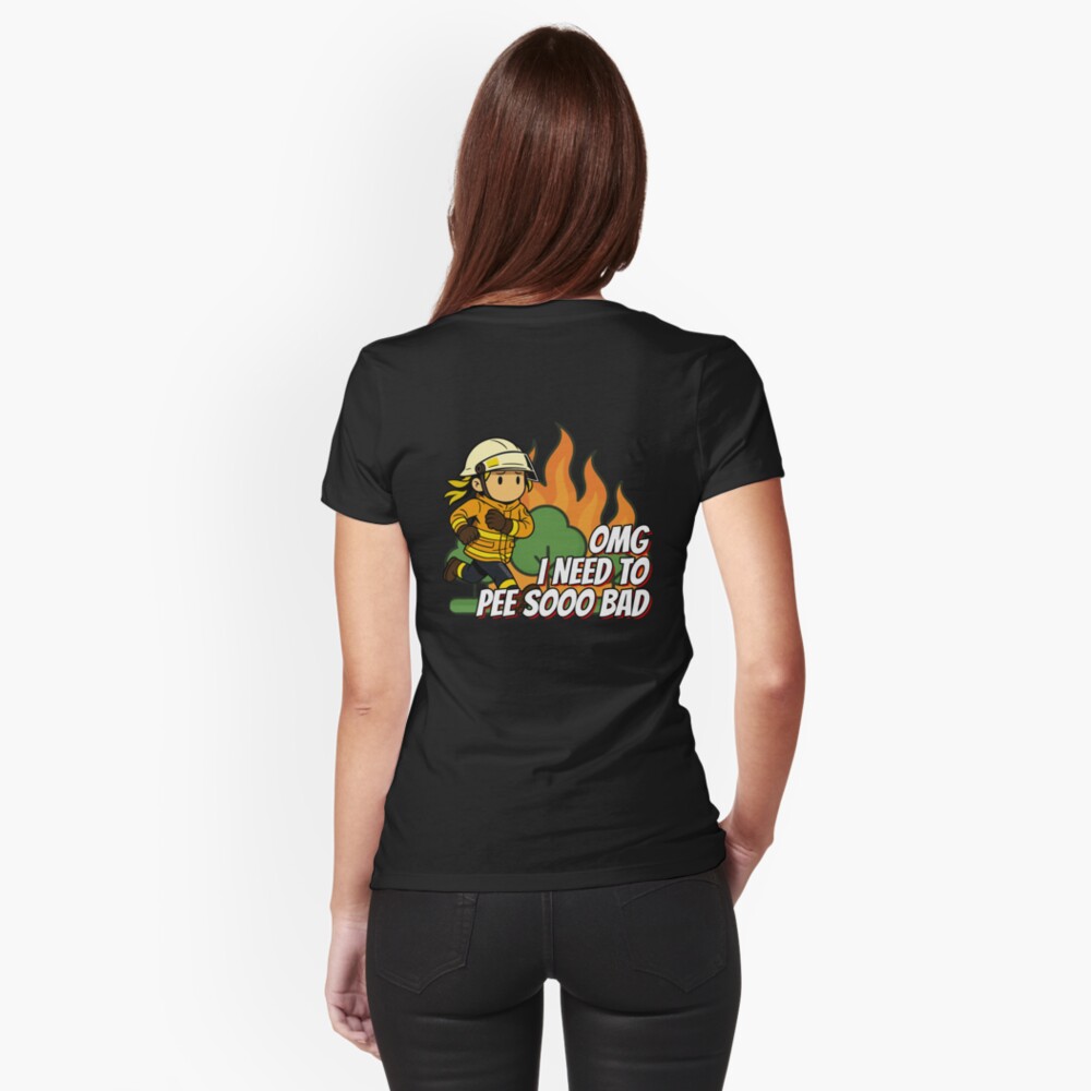 Item preview, Fitted T-Shirt designed and sold by Flashover.