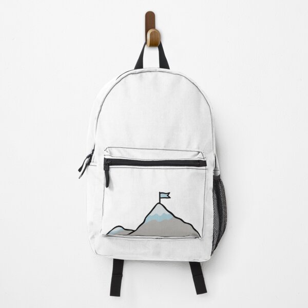 Item preview, Goal Reached – Mountain with Flag Minimal Style designed and sold by StormArte.