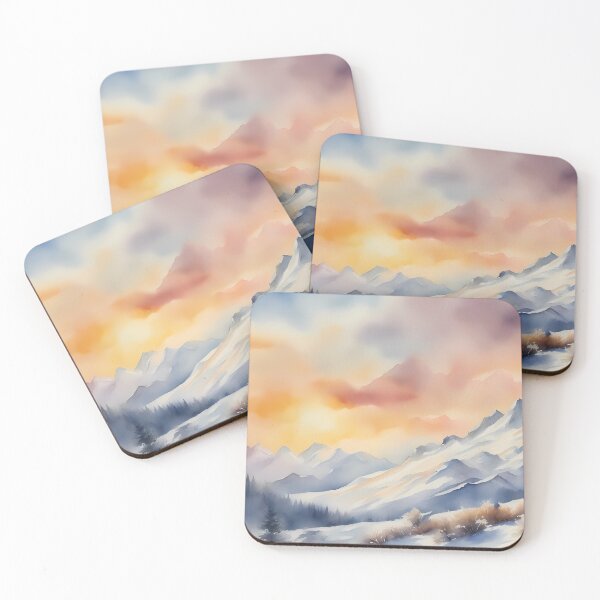 Item preview, Winter Mountain Morning designed and sold by CalmnessbyChoice.
