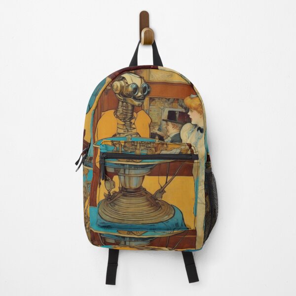 Item preview, Robot Love Art Illustrations from the 1800s | #6 designed and sold by NickWhittleArt.