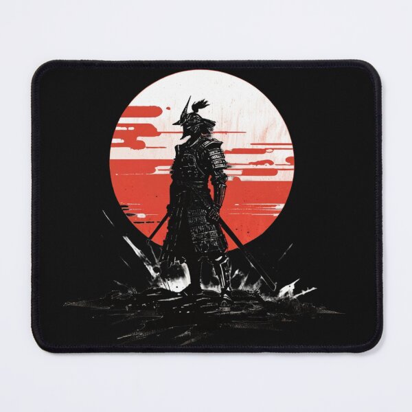Item preview, Silhouette of a Samurai Against the Red Sun designed and sold by SuperNerdStore.