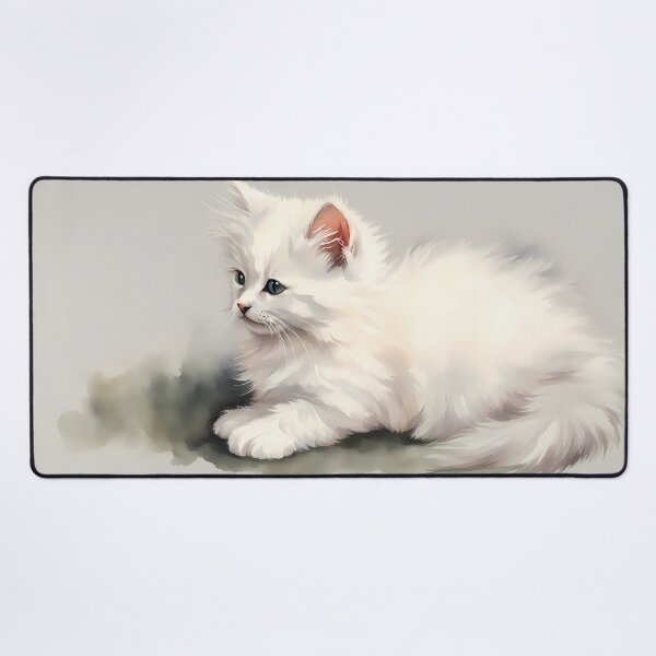 Item preview, White Fluffy Kitten designed and sold by CalmnessbyChoice.