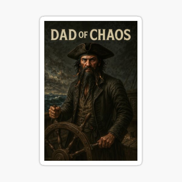 Artikel-Vorschau von Blackbeard – Vater des Chaos, designt und verkauft von Sartawsky.