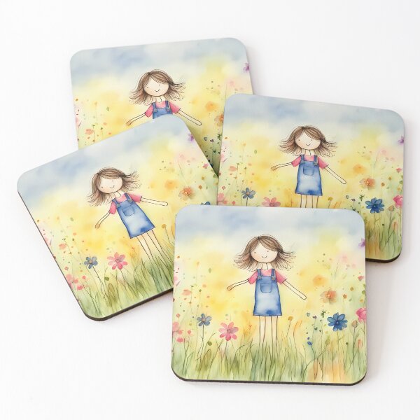 Item preview, Happy Girl in Summerland designed and sold by CalmnessbyChoice.