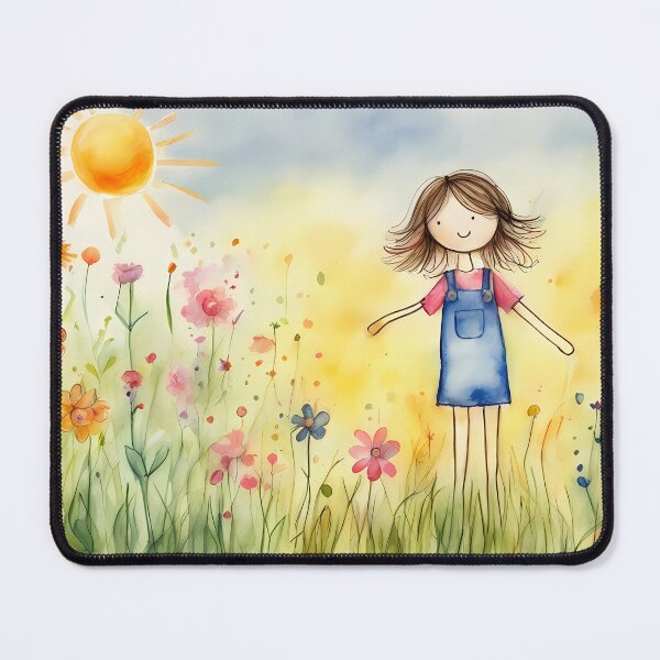 Item preview, Happy Girl in Summerland designed and sold by CalmnessbyChoice.