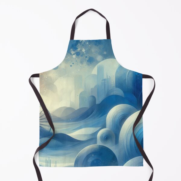 Item preview, Dreamy landscape in blue designed and sold by Sigtrix.