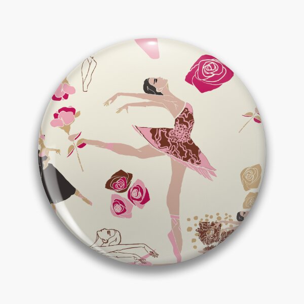 Item preview, Ballerinas movements on a seamless pattern designed and sold by Slavi Savic.