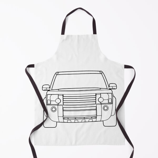 Item preview, Land Rover Discovery 3 III 2004-2009 black lined art designed and sold by EdimDesign.