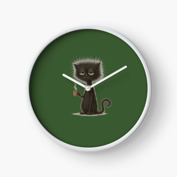 Item preview, Sleepy Cat Coffee – Morning Mood designed and sold by HerSteps.