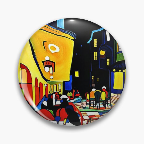 Item preview, Cafe Terrace at night 1 designed and sold by George Hutton Hunter.