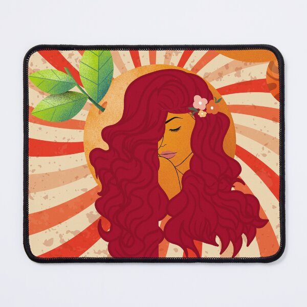 Item preview, Redhead Vintage Groovy Girl designed and sold by ShaniaBright.