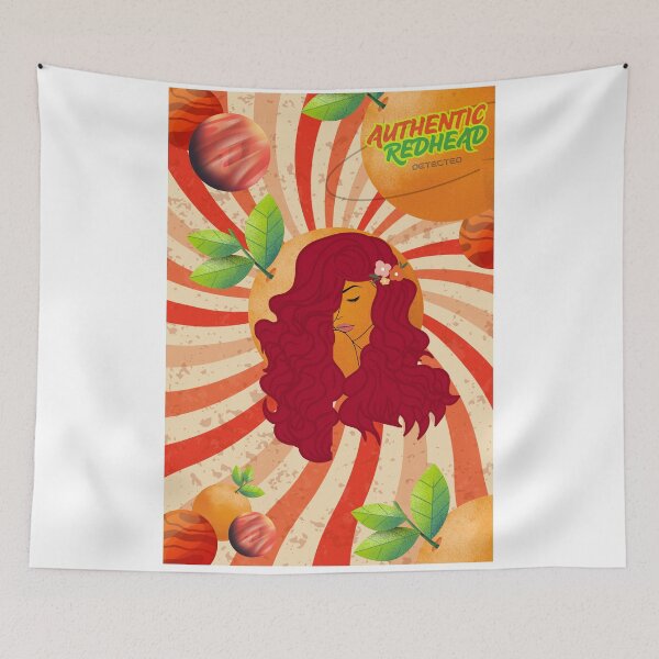 Item preview, Redhead Vintage Groovy Girl designed and sold by ShaniaBright.