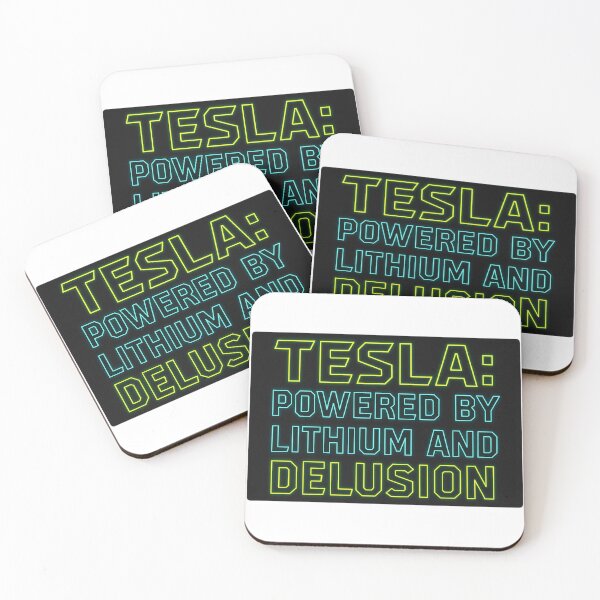 Item preview, Tesla: Powered by Lithium and Delusion Neon Font  designed and sold by Maximillians.