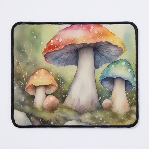 Item preview, Colorful Mushrooms designed and sold by BookCovered.