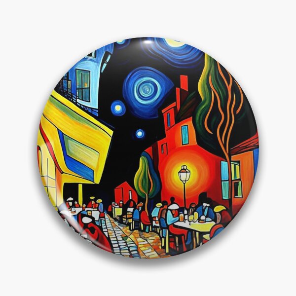 Item preview, Cafe Terrace at night 2 designed and sold by George Hutton Hunter.