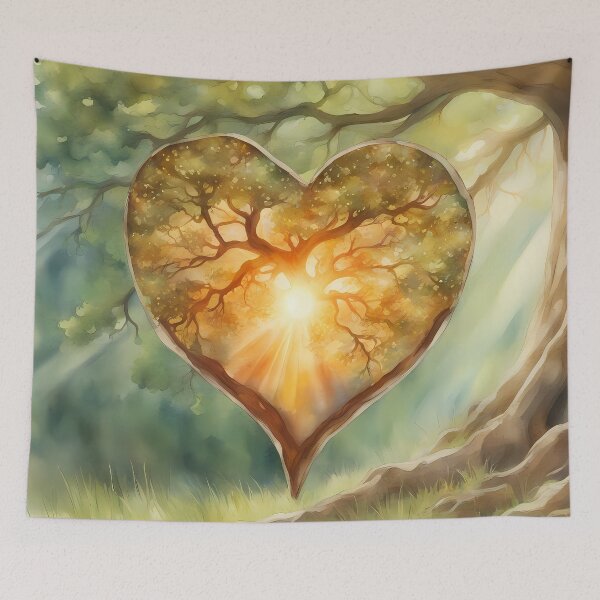 Item preview, Glowing Heart designed and sold by CalmnessbyChoice.