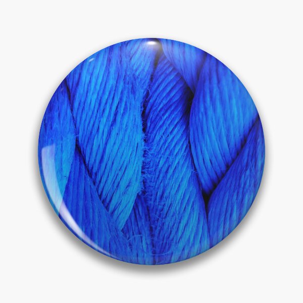Item preview, Blue Rope Macro Photography Abstract Textures designed and sold by NickDedidis.