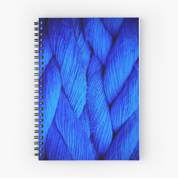 Item preview, Blue Rope Macro Photography Abstract Textures designed and sold by NickDedidis.