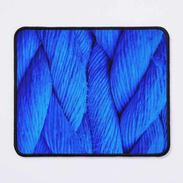 Item preview, Blue Rope Macro Photography Abstract Textures designed and sold by NickDedidis.