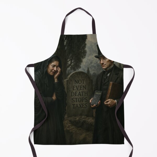 Item preview, Even when I'm dead, I won't stop paying taxes. designed and sold by Sartawsky.