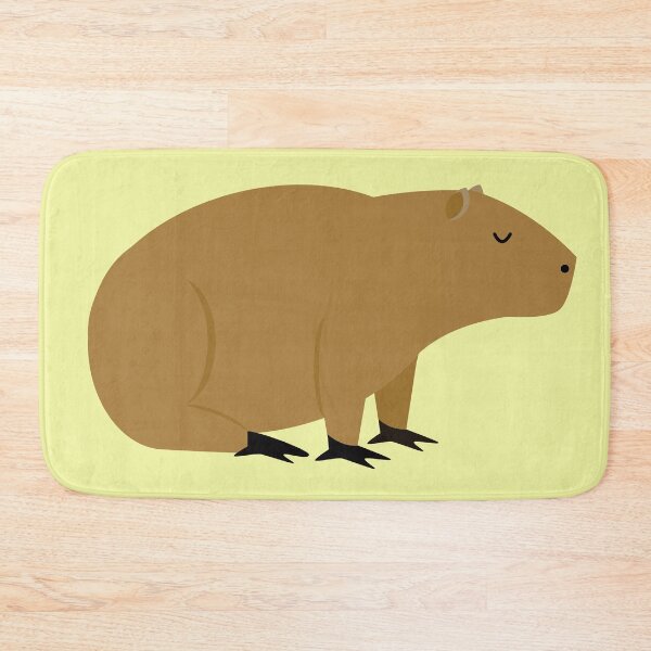 Item preview, Minimal Capybara (Hydrochoerus hydrochaeris) designed and sold by Utter, Earth.